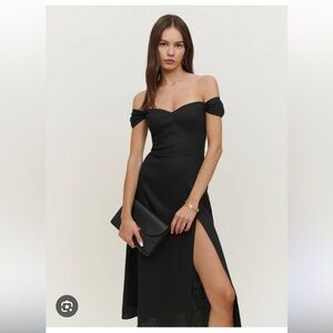 Reformation Bridgton Black Dress NWT SOLD OUT